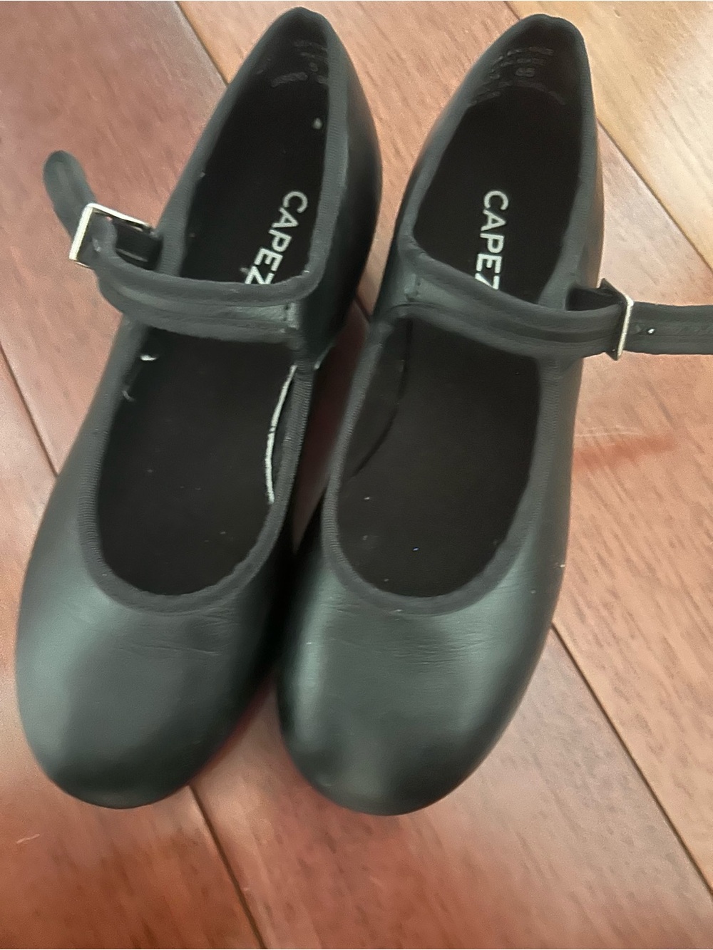 Capezio Black Girls' Mary Jane Strap Dance Shoes